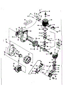 Engine parts for Craftsman Chainsaw 91760036 from AppliancePartsPros.com