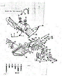 Main Frame parts for Craftsman Chainsaw 91760043 from AppliancePartsPros.com