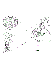Magneto No. 610659 parts for Craftsman Chainsaw 91760051 from AppliancePartsPros.com