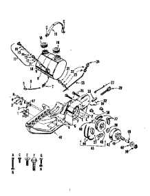 Main Frame parts for Craftsman Chainsaw 91760058 from AppliancePartsPros.com