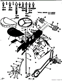 Steering Assembly parts for Craftsman Front-Engine Lawn Tractor 91760633 from AppliancePartsPros.com