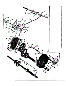 Transmission parts for Craftsman Front-Engine Lawn Tractor 91760645 from AppliancePartsPros.com