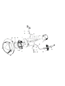 Rewind Starter parts for Craftsman Chainsaw 91761401 from AppliancePartsPros.com