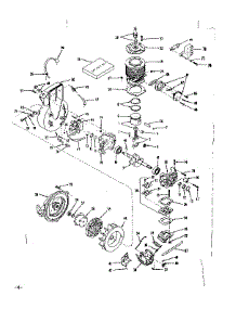 Crankcase parts for Craftsman Chainsaw 91761401 from AppliancePartsPros.com