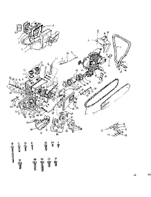 Main Frame parts for Craftsman Chainsaw 91761402 from AppliancePartsPros.com