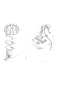 Magneto parts for Craftsman Chainsaw 91761402 from AppliancePartsPros.com