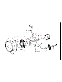 Rewind Starter #590332 parts for Craftsman Chainsaw 91761403 from AppliancePartsPros.com