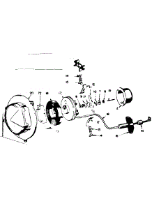 Rewind Starter parts for Craftsman Chainsaw 91761406 from AppliancePartsPros.com