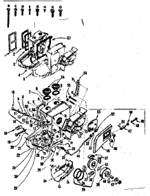 Complete Tank Assembly parts for Craftsman Chainsaw 91761407 from AppliancePartsPros.com