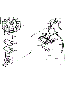 Magneto parts for Craftsman Chainsaw 91761407 from AppliancePartsPros.com
