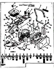 Main Frame parts for Craftsman Chainsaw 91762801 from AppliancePartsPros.com