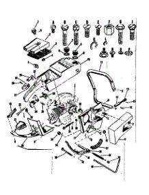 Main Frame parts for Craftsman Chainsaw 91762805 from AppliancePartsPros.com