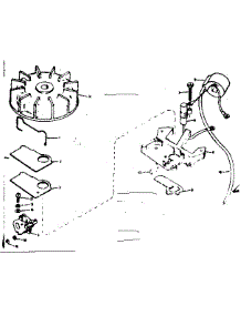 Magneto No. 610659 parts for Craftsman Chainsaw 91762807 from AppliancePartsPros.com