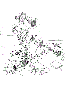 Cylinder, Rewind Starter, And Magneto Assembly parts for Craftsman Chainsaw 91762808 from AppliancePartsPros.com