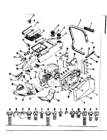 Main Frame parts for Craftsman Chainsaw 91762809 from AppliancePartsPros.com