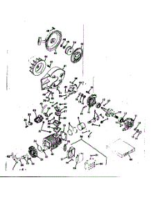 Cylinder  / Crankshaft And Rewind Starter parts for Craftsman Chainsaw 91762809 from AppliancePartsPros.com