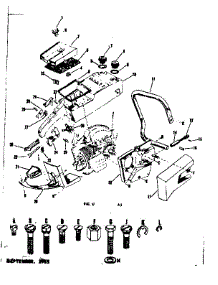 Main Frame parts for Craftsman Chainsaw 91762812 from AppliancePartsPros.com