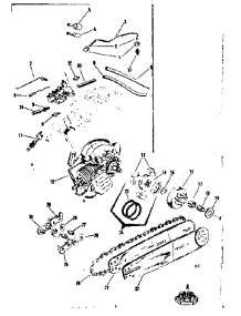 Engine / Chain And Guide Bar parts for Craftsman Chainsaw 91762812 from AppliancePartsPros.com