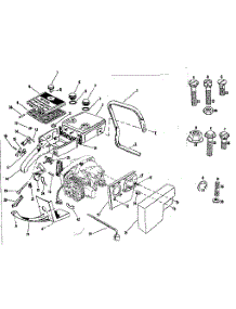 Main Frame parts for Craftsman Chainsaw 91763204 from AppliancePartsPros.com
