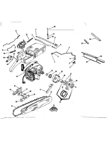 Engine / Chain And Guide Bar parts for Craftsman Chainsaw 91763204 from AppliancePartsPros.com