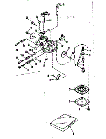 Pump parts for Craftsman Chainsaw 91763205 from AppliancePartsPros.com