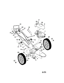 Engine parts for Craftsman Gas Line Trimmer 917773420 from AppliancePartsPros.com