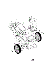 Engine parts for Craftsman Gas Line Trimmer 917773421 from AppliancePartsPros.com