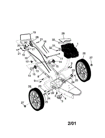 Weed Trimmer parts for Craftsman Gas Line Trimmer 917773700 from AppliancePartsPros.com