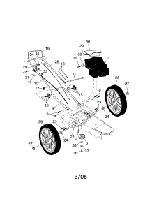 Engine / Handle / Wheels parts for Craftsman Gas Line Trimmer 917773708 from AppliancePartsPros.com