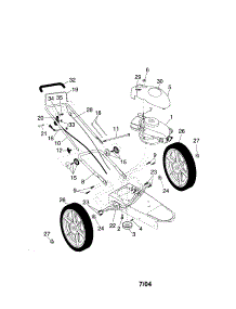 Weed Trimmer parts for Craftsman Gas Line Trimmer 917773751 from AppliancePartsPros.com