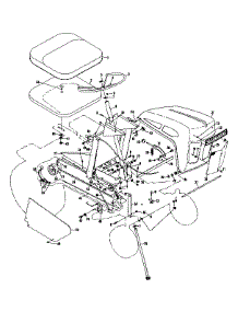 Steering Assembly parts for Craftsman Front-Engine Lawn Tractor 9178322 from AppliancePartsPros.com