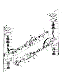 Right Angle Drive parts for Craftsman Front-Engine Lawn Tractor 9178322 from AppliancePartsPros.com
