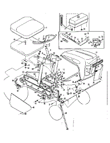 Steering Assembly parts for Craftsman Front-Engine Lawn Tractor 9178330 from AppliancePartsPros.com