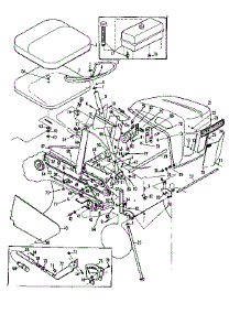 Steering Assembly parts for Craftsman Front-Engine Lawn Tractor 9178331 from AppliancePartsPros.com