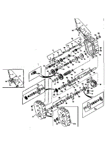 Transaxle parts for Craftsman Front-Engine Lawn Tractor 9178340 from AppliancePartsPros.com