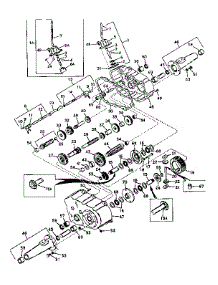 Transaxle parts for Craftsman Gas Walk-Behind Mower 9178360 from AppliancePartsPros.com