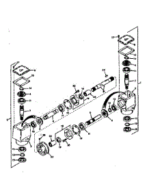 Right Angle Drive parts for Craftsman Gas Walk-Behind Mower 9178360 from AppliancePartsPros.com