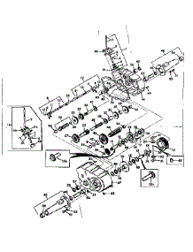 Transaxle parts for Craftsman Front-Engine Lawn Tractor 9178371 from AppliancePartsPros.com