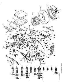 Seat And Drive Assembly parts for Craftsman Gas Walk-Behind Mower 9178372 from AppliancePartsPros.com