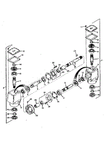 Right Angle Drive parts for Craftsman Gas Walk-Behind Mower 9178372 from AppliancePartsPros.com
