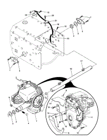 Drive parts for Craftsman Gas Snowblower 917880020 from AppliancePartsPros.com