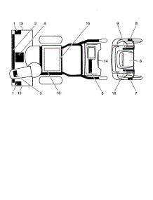 Decals parts for Craftsman Gas Snowblower 917880020 from AppliancePartsPros.com