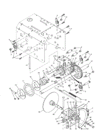 Drive parts for Craftsman Gas Snowblower 917881050 from AppliancePartsPros.com
