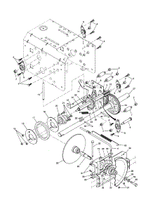 Drive parts for Craftsman Gas Snowblower 917881051 from AppliancePartsPros.com