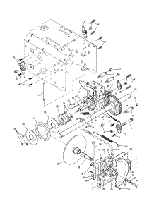 Drive parts for Craftsman Gas Snowblower 917881052 from AppliancePartsPros.com
