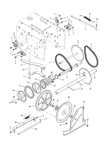 Drive parts for Craftsman Gas Snowblower 917881061 from AppliancePartsPros.com