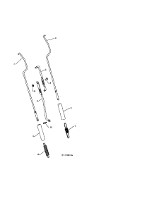 Impeller & Traction Rods parts for Craftsman Gas Snowblower 917881063 from AppliancePartsPros.com