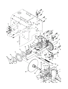 Drive parts for Craftsman Gas Snowblower 917881150 from AppliancePartsPros.com