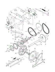 Drive parts for Craftsman Gas Snowblower 917885521 from AppliancePartsPros.com