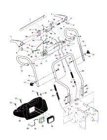 Handles parts for Craftsman Gas Snowblower 917885530 from AppliancePartsPros.com